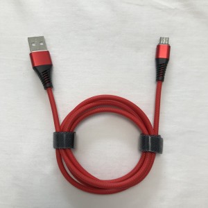 TPE Fast Charging Round Aluminum Housing Flex bending USB data cable for micro USB, Type C, iPhone lightning charge and sync